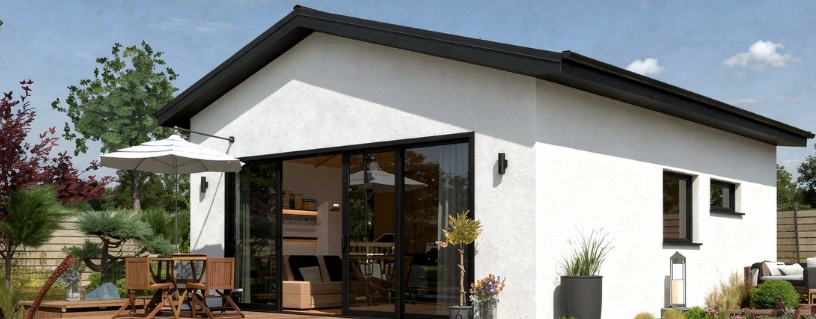 Custom garage conversion ADU with modern living space in Dallas, Texas